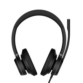 Professional Call Center USB Headset Noise Cancelling Balanced Microphone Stainless Steel Headband BSCI Certified for Long Wear