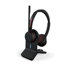 True Wireless Stereo Earbuds Bluetooth v5.0 Noise Cancelling HD Voice Microphone IPX6 Waterproof for Professional Call Center