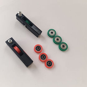 Custom Durable Nylon Plastic Sliding Window Roller Wheel 608ZZ 625ZZ 6001ZZ 626ZZ 629ZZ Pulley Wheels