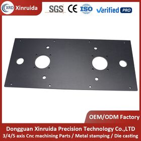 OEM chapa estampación 5052 aluminio sandblast claro anodizado láser grabado cubierta recinto piezas de instrumentos electrónicos