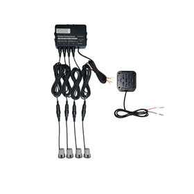 Wireless Car Front 58KHz 4 outer plug-in Ultrasonic Parking Sensors Park Assist System with Speaker Buzzer Audible Alarm