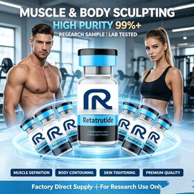 99% Top-Tier Peptid-Produkte Fabrik Peptide -- Retatrutide RT rt Hohe Reinheit -- HGH für Gewichtsverlust Muskelwachstum