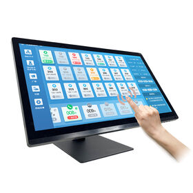 شاشة Lcd تعمل باللمس كمبيوتر مكتبي مجموعة كاملة ، شاشات تعمل باللمس كمبيوتر مكتبي للبيع