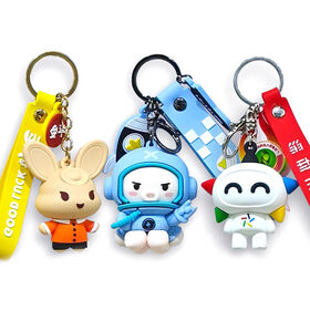Porte-clés personnalisé avec logo de marque, design sur mesure pour événements et souvenirs