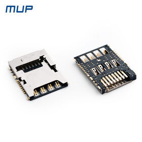 Pembaca Kartu MUP 2 in 1: Konektor MicroSD + Micro SIM, Adaptor Kartu Memori, Dudukan Kartu, Laris Manis di Israel & India