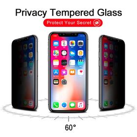 2026 Haute Qualité Anti-espion écran 3D 0.33mm verre trempé clair pour iPhone Xs max,9H