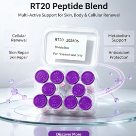 Fabrikangebot: 99% Reinheit Peptid Pulver Rt 20, 99% Reinheit Lyophilisierte Vial Peptid