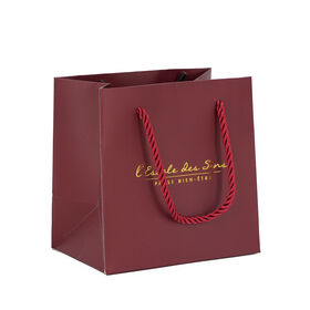 Tas Kado Kertas Custom High End dengan Pegangan, Tas Kemasan Premium dengan Logo untuk Hadiah Ritel dan Acara Spesial