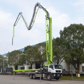 Truk Pompa Beton Berkualitas Tinggi 56m 56X-6RZ dengan Sasis Merek Teratas