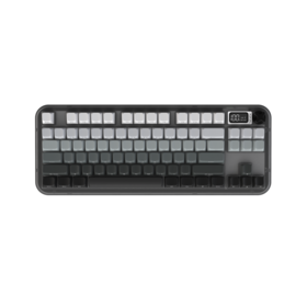 Wired Membrane Keyboard, 75% Compact Layout, RGB Backlit, Type C, Macaron Keycaps for Office and gaming OEM wholesale