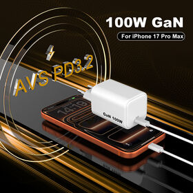 New Arrival 100W GaN PD3.2 AVS PPS Fast Charger USB-C CE, CB, RoHS Wall Charger for iPhone 17 18 MacBook, for Samsung S26 Ultra