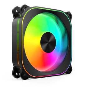Factory Custom Made Computer Fan 12cm ARGB 3Pin/4Pin Silent High CFM Cooling Radiator Fan