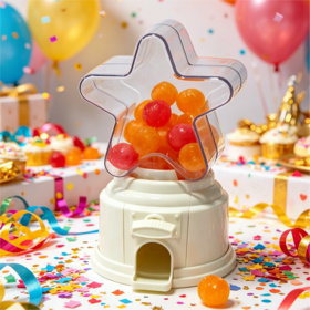 Design Popular Presente Infantil Pote de Doces, Dispensador Portátil de Chicletes, Mini Máquina de Venda de Doces e Lanches