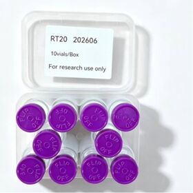 Chinesische Fabriken liefern hochreines Peptidpulver RT20, 99% reines gefriergetrocknetes Peptid in der Phiole