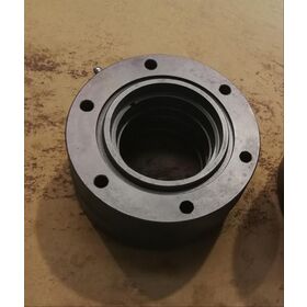Maßgeschneiderte 45# Kohlenstoffstahl QT450-10 Gleitringdichtungsgehäuse & Dichtungsitz für Rührerwellenende