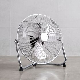 20-Zoll Hochgeschwindigkeits-Industriefächer mit 120° verstellbarem Neigungswinkel, 4 Metallflügeln - Robuste Kühlung für Lagerhallen - NEU