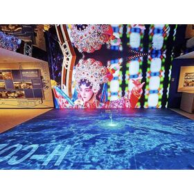 P2.9 Indoor LED-Bodendisplay, Interaktive LED-Bodenfliesen für Tanzflächen, Indoor-Bühnen-Interaktiv-LED-Bodenpaneel