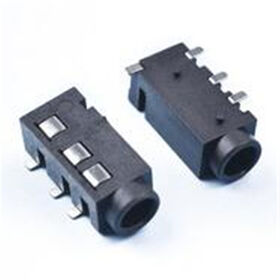 Headphone Socket with Gold-Plated Copper Head for High-Temperature Durability