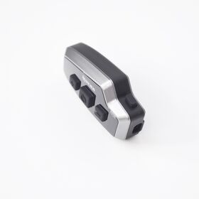 TOUCARE 32-Riders Mesh Motorcycle Helmet Intercom, Bluetooth Headset IP67 Waterproof DSP Noise Cancel for Group Riding