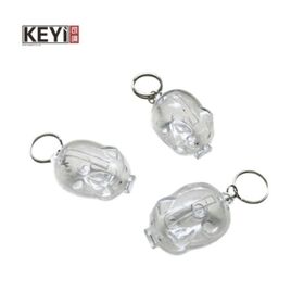 Factory Pig Shaped Piggy Banks Clear Money Box Transparent Wholesale Custom Cute Plastic Coins Plastic Locker Bank Toy