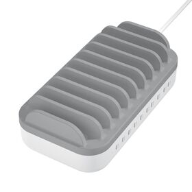 200W GaN 10-Port USB-C Fast Charger Ultra-Compact for Laptops Phones & Tablets