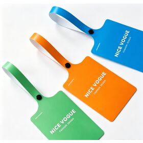 Fashion garment tag and clip anti-tamper integrated anti-theft hook soft rubber bonding layer paper label tag hanging card tags