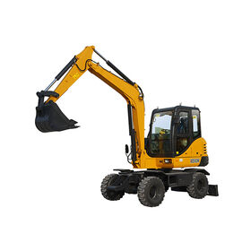6-Ton XE60WGA Wheel Excavator with 0.23Cbm Bucket and 36.2kW Engine for Versatile Construction Projects