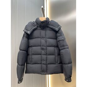Herren Daunenjacke Limited Edition, Maya 70 Stil Kapuzen-Puffer-Wintermantel, gesteppte Luxus-Outdoor-Oberbekleidung