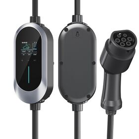 Pistolet de recharge pour voiture électrique EV monophasé intelligent européen, nouvelle énergie, Wallbox domestique, Type 2, 16A, chargeur EV portable AC 3.5kW