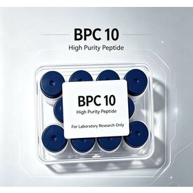 عالية النقاء BPC 10 مسحوق الببتيد مجفف بالتجميد HPLC 99 ٪ المقدمة في قوارير مختومة للبحث العلمي المختبر