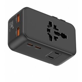 ODM/OEM Universal Reiseadapter mit PC-Flammschutzmaterial, Globaler Netzadapter