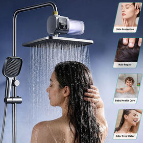OEM ODM Hard Water Filter for Shower Water Filter for Skin & Hair,Reduces Chlorine,Sediment with Temperature Display Filter Life
