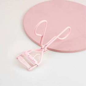 Wholesale Luxury Eyelash Curler with Comb Stainless Steel Pink Eyelash Lift Curler Korean Eyelash Curler
