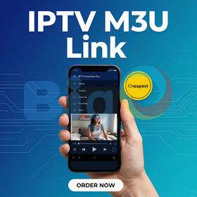 رابط IPTV M3u، قائمة IPTV، اشتراك IPTV، خادم IPTV، كود Xtream M3u، اشتراك IPTV لمدة 12 شهرًا مع لوحة وكيل