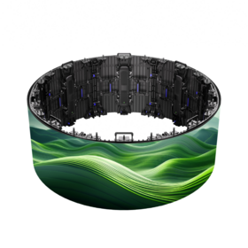 Pantalla LED Curva Interior HD, Pantalla LED Flexible, Pared de Video LED de Arco, Gabinete LED Curvo P2.25 P2.98 P3.6 para Centro Comercial y Sala de Exposiciones