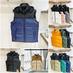Herren 1996 Retro-Daunenweste, leichte Weste, ärmellose Winterjacke für den Außenbereich