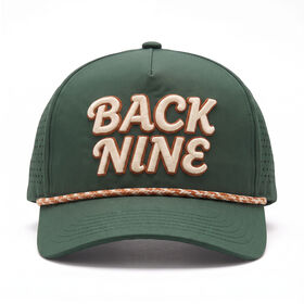 Topi Tali Kustom Performa | Topi Souvenir & Resort Forest Green Back Nine Country Club Aktif Grosir