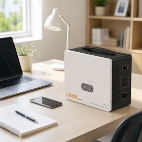 Hors réseau mobile d'urgence camping batterie de secours rechargeable en plein air lifepo4 générateur solaire 300w portable power station
