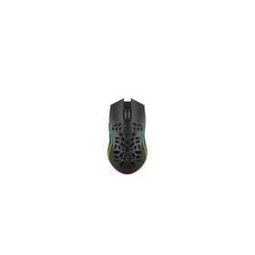 Prix usine Souris Gamer sans fil 7D 2.4G Design nid d'abeille avec RGB, capteur Pixart3212