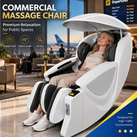 GUOHENG NEUES Modell Gewerblicher Massagesessel mit Scan-Code-Zahlung, Rechnungs- und Münzfunktion - Geschäftszahlung per QR-Scan-Kreditkarte für Hotels