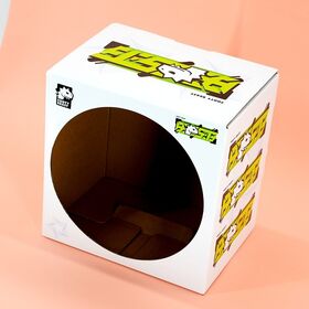 Maßgeschneiderte Verpackungsbox für Fußbälle mit personalisiertem Logo auf Wellpappe für Sportprodukte und Einzelhandel