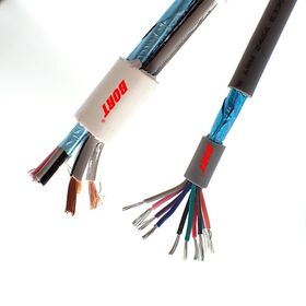 Kabel Listrik UL2464 300V 26AWG Berselubung PVC, Multi-Core, Berlapis Anyaman