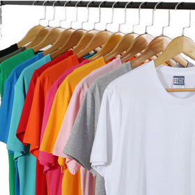 Muestra gratis 200gsm 100% algodón Casual cuello redondo logotipo personalizado camiseta