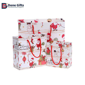 Custom Printed Logo bags Wholesale Large Paper Bag Luxury Retail Boutique Paper Bags Clothes Shoes Packaging Shopping Paper Bag