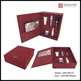 Caja de Maquillaje Magnética OEM ODM, Packaging Cosmético, Caja Rígida para Promoción