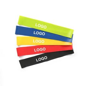 High Elastic Custom Logo Factory Price Resistance Bands Exercise Latex Rubber Bands for Fitness Yoga Training Gym