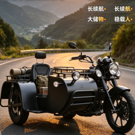 Chongqing fait Saimo 300cc 4 temps seul cylindre refroidi à l'eau moto passager Sidecar