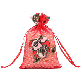 Christmas Gift Bags,Wedding bag,Party Favour Candy Jewellery Pouch Large Small Organza Drawstring Bags,Organza Bags 2026