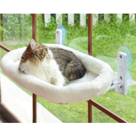 Wholesale suction cup cat hammock pet hanging cat bed suspension cat bed foldable window balcony suspended cat bed