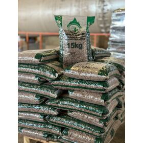Class A1 Pine & Fir Wood Pellets 6mm DIN+ plus & ENplus A1/A2 (BSL Approved Wood Pellets In 15kg bags..